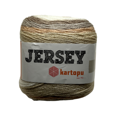 KARTOPU Jersey H1390 Wolle (200g / ca. 360m lang) 80% Acryl / 20% Wolle - 0