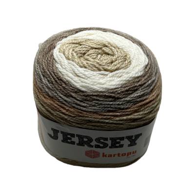 KARTOPU Jersey H1390 Wolle (200g / ca. 360m lang) 80% Acryl / 20% Wolle - 1