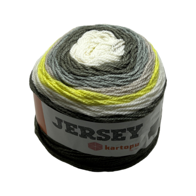 KARTOPU Jersey H1395 Wolle (200g / ca. 360m lang) 80% Acryl / 20% Wolle - 1