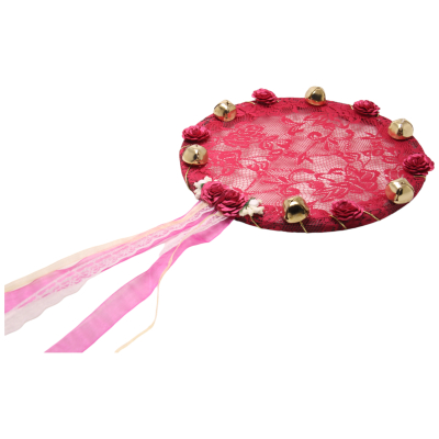 Braut-Handrassel - Rot / Rosa - 0