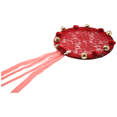 Braut-Handrassel - Rot / Rot - 0