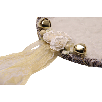 Braut-Handrassel - Weiß / Beige - 1