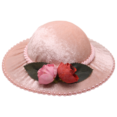 Nadelkissen mit Kunstrosen - Modell C - Rosa/Rosa-Rot - 0