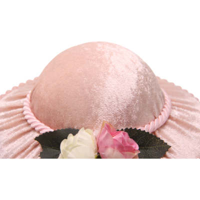 Nadelkissen mit Kunstrosen - Modell E -  Rosa/Beige-Rosa - 1