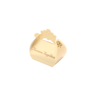 Gastgeschenke - Henna-Täschchen - Beige - 50 Stück - 1