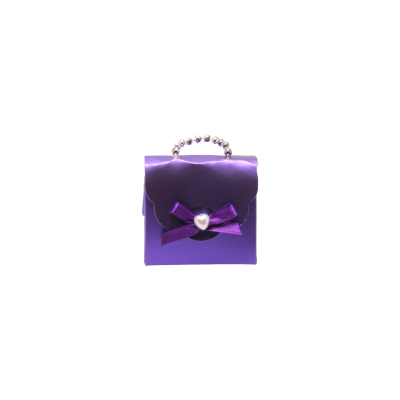 Gastgeschenke - Henna-Täschchen mit Schlaufe - Lila - 50 Stück - 0