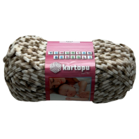 KARTOPU Yumurcak Benekli YMR0032 Wolle (100g / ca. 95m lang) 100% Polyester