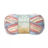 NAKO Calico Jakar 31536 Wolle (100g / ca. 245m lang) 50% Baumwolle / 50% Acryl