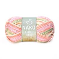 NAKO Calico Jakar 31537 Wolle (100g / ca. 245m lang) 50% Baumwolle / 50% Acryl