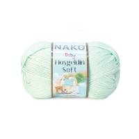 NAKO Hosgeldin Soft 2587 Wolle (100g / ca. 230m lang) 40% Polyamid / 60% Viskose (Bambus reg.)