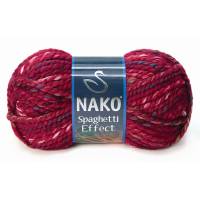 NAKO Spaghetti Effect 7794 Wolle (100g / ca. 60m lang) 25% Wolle / 75% Acryl