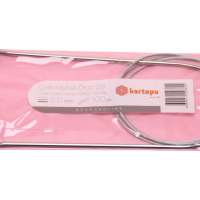 KARTOPU Rundstricknadel 3,0 mm Stahlseil 100 cm