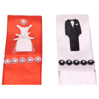 Geschenkband-Set für Geldgeschenke - Braut&Bräutigam - Modell A