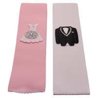 Geschenkband-Set für Geldgeschenke - Braut&Bräutigam - Modell H