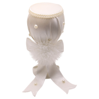 Nadelkissen Glas  - Modell A - Weiß