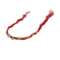 Brautjungfern Stirnband Rot 100cm - 5 St.